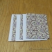 Box of 22 Latte Printed & Textured Greeting Cards & Envelopes